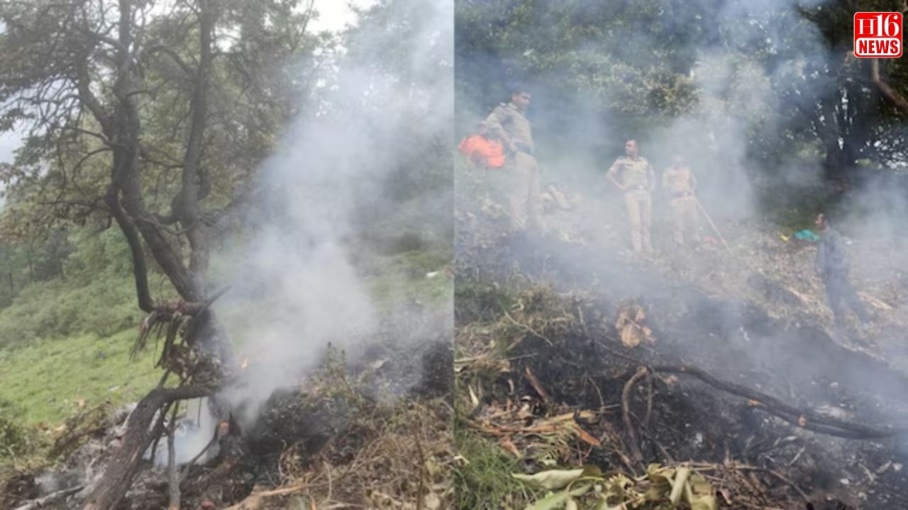 All 7 On Board Feared Dead As Chopper Returning From Kedarnath Crashes In Rudraprayag